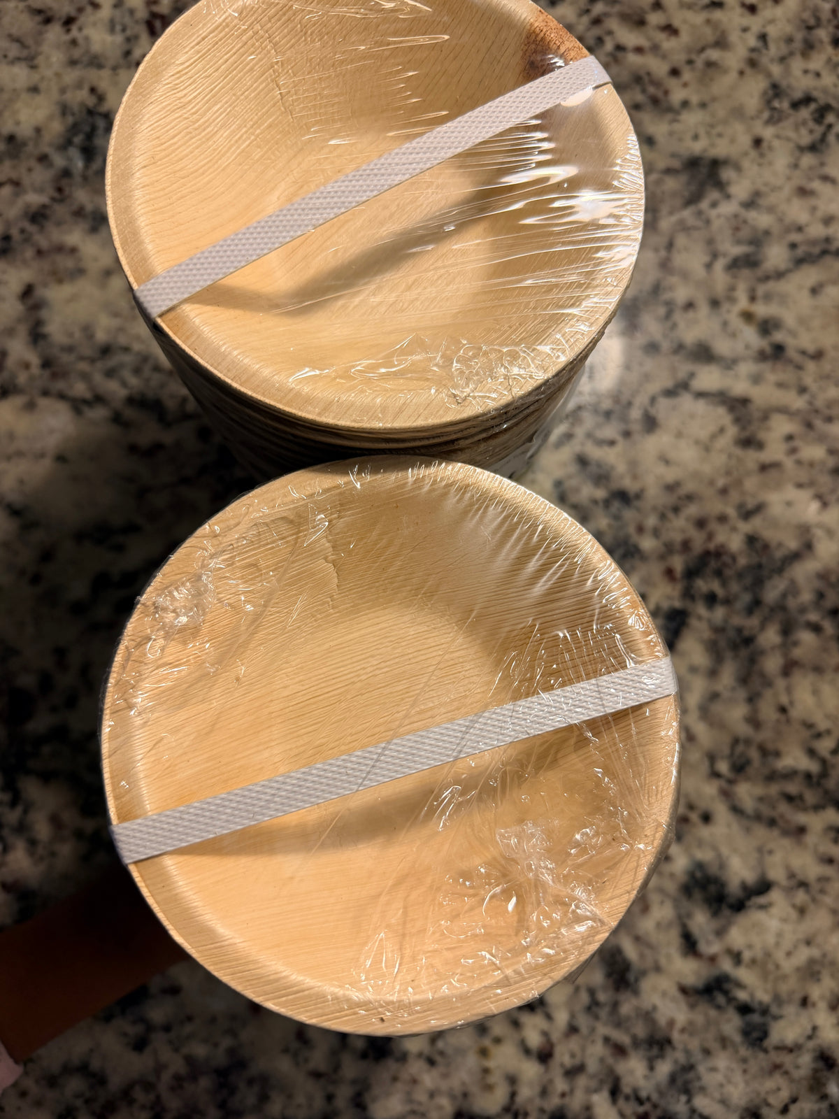 5 inch Round Disposable Bowls (50) | Palm Leaf Bowls