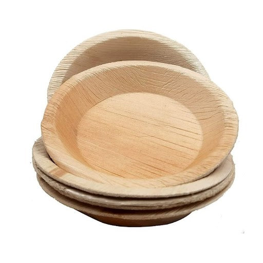 Dtocs Palm Leaf Disposable Round Plate