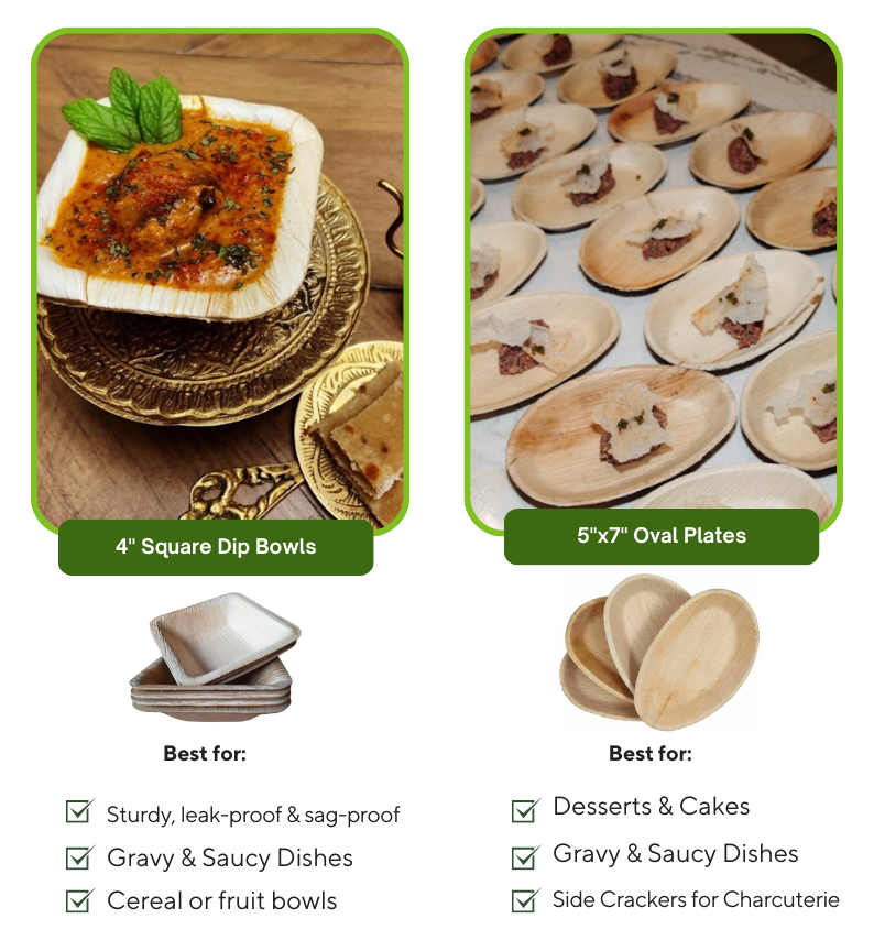 Same Eco-Friendly Plates, Now with an Even Greener Touch! 🌍✨