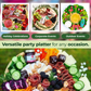 Palm Leaf Charcuterie Board 13" (10)