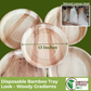 Palm Leaf Charcuterie Board 13" (10)