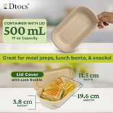 Dtocs Palm leaf tableware