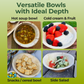 5.5" Round Disposable Bowls (50) | Palm Leaf Bowls