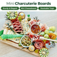 50 Sturdy Palm Leaf 7"x11" Rectangle Disposable Tray