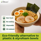 Dtocs Bamboo Fiber Disposable Bowls – 28 Oz, 70 Pk | Eco Friendly Large Bowl | Microwave Safe Bagasse Bowl for Soup, Dessert, Salad bowls