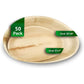 Dtocs Palm Leaf Disposable Oval combo plate