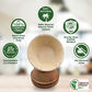 5.5" Round Disposable Bowls (50) | Palm Leaf Bowls