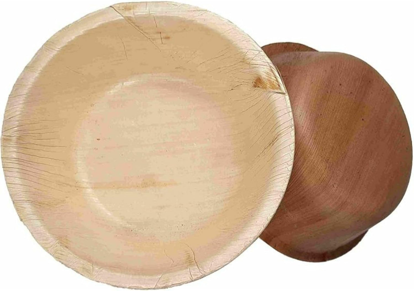 5.5" Round Disposable Bowls (50) | Palm Leaf Bowls