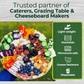 Palm Leaf Charcuterie Board 13" (10)