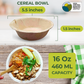 5.5" Round Disposable Bowls (50) | Palm Leaf Bowls