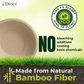 Dtocs Bamboo Fiber Disposable Bowls – 28 Oz, 70 Pk | Eco Friendly Large Bowl | Microwave Safe Bagasse Bowl for Soup, Dessert, Salad bowls