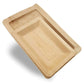 Dtocs Palm Leaf Rectangle Plate Party Pack | 7"x11" Tray & 5"x8" Plate Set