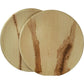 Dtocs Palm Leaf Organic Round Platter Tray
