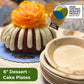 50 Sturdy 6" Round Palm Leaf Disposable Cake Plates
