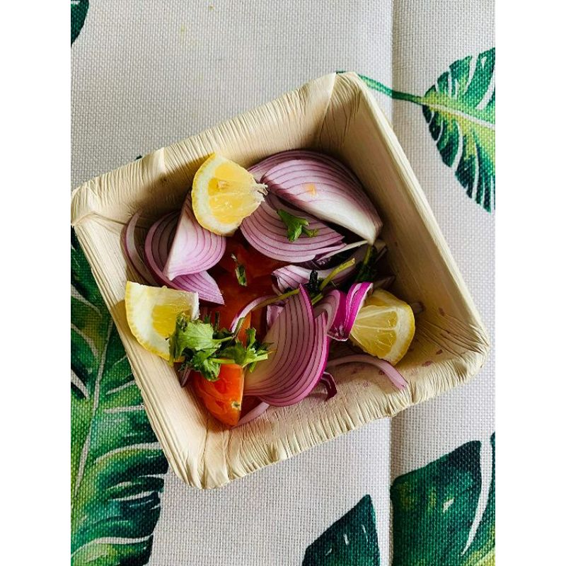 Dtocs Palm Leaf  Salad Bowl