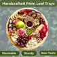 Palm Leaf Charcuterie Board 13" (10)